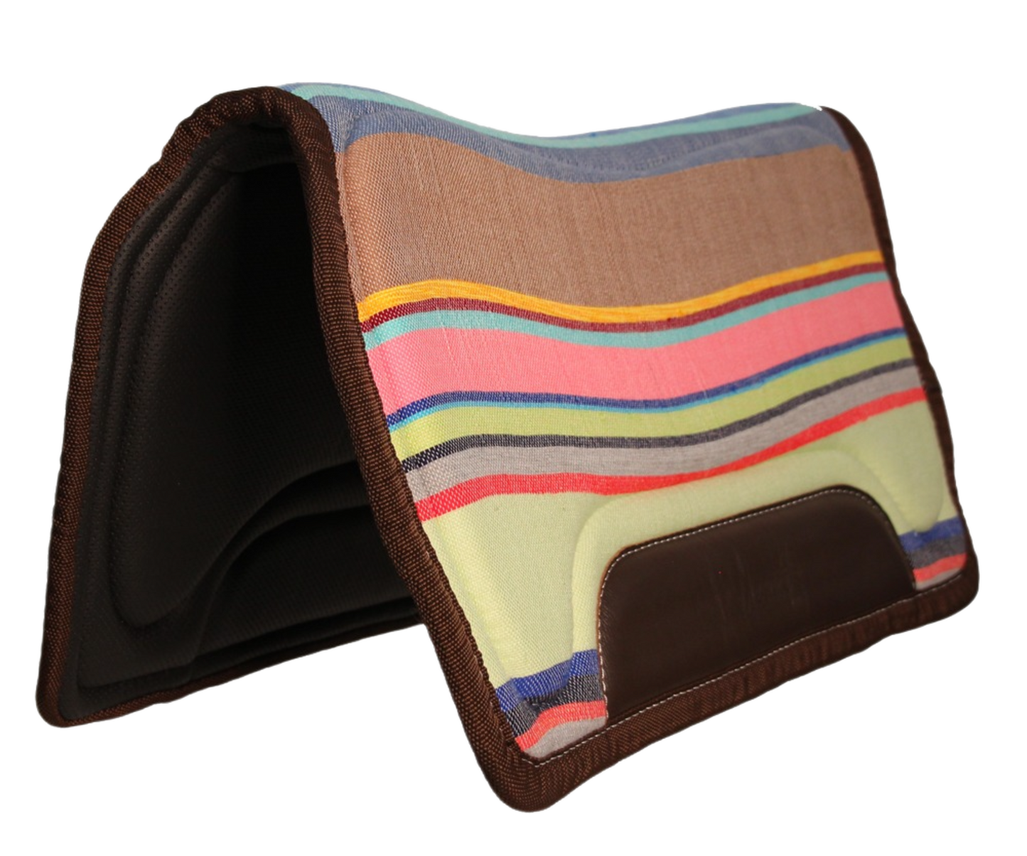 Striped Saddle pad