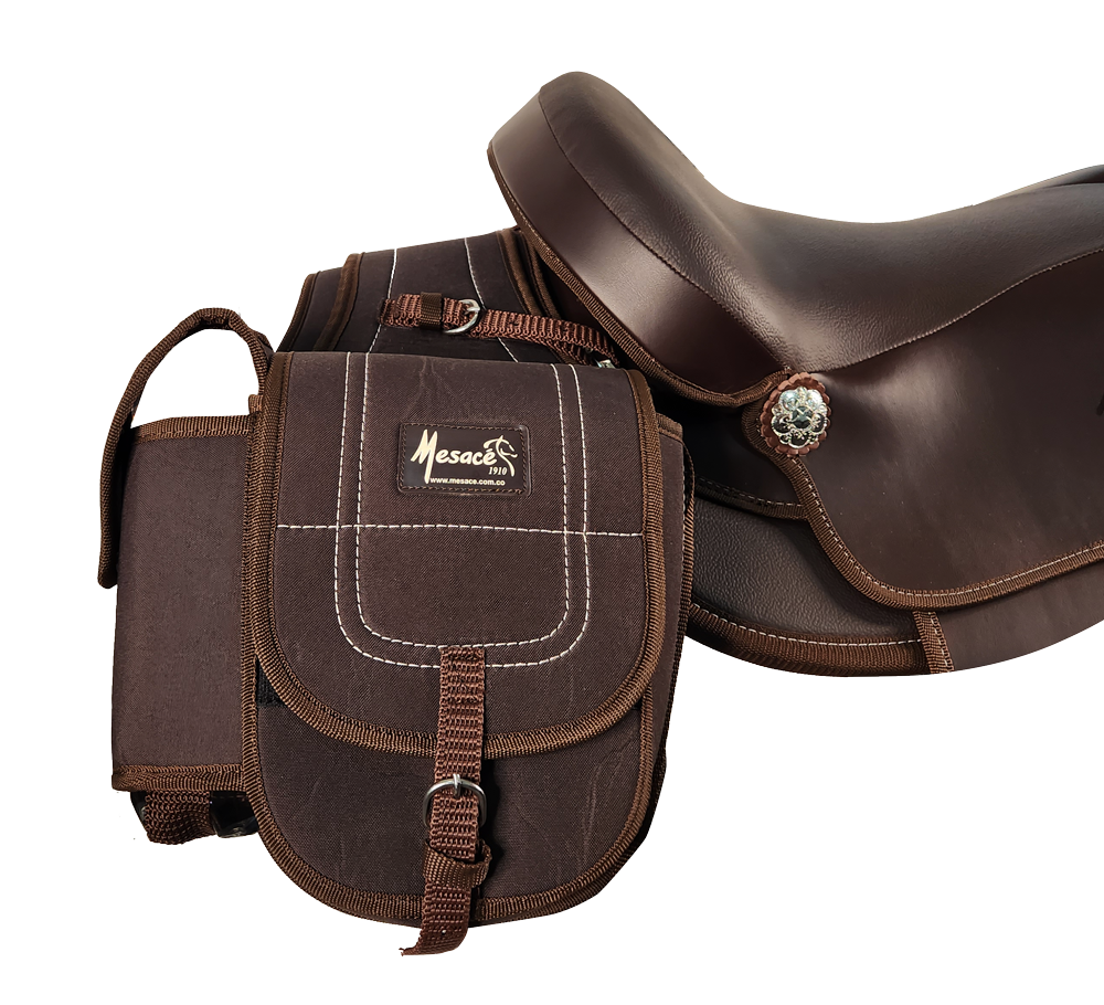 A back bag for storing two water bottles and other items
